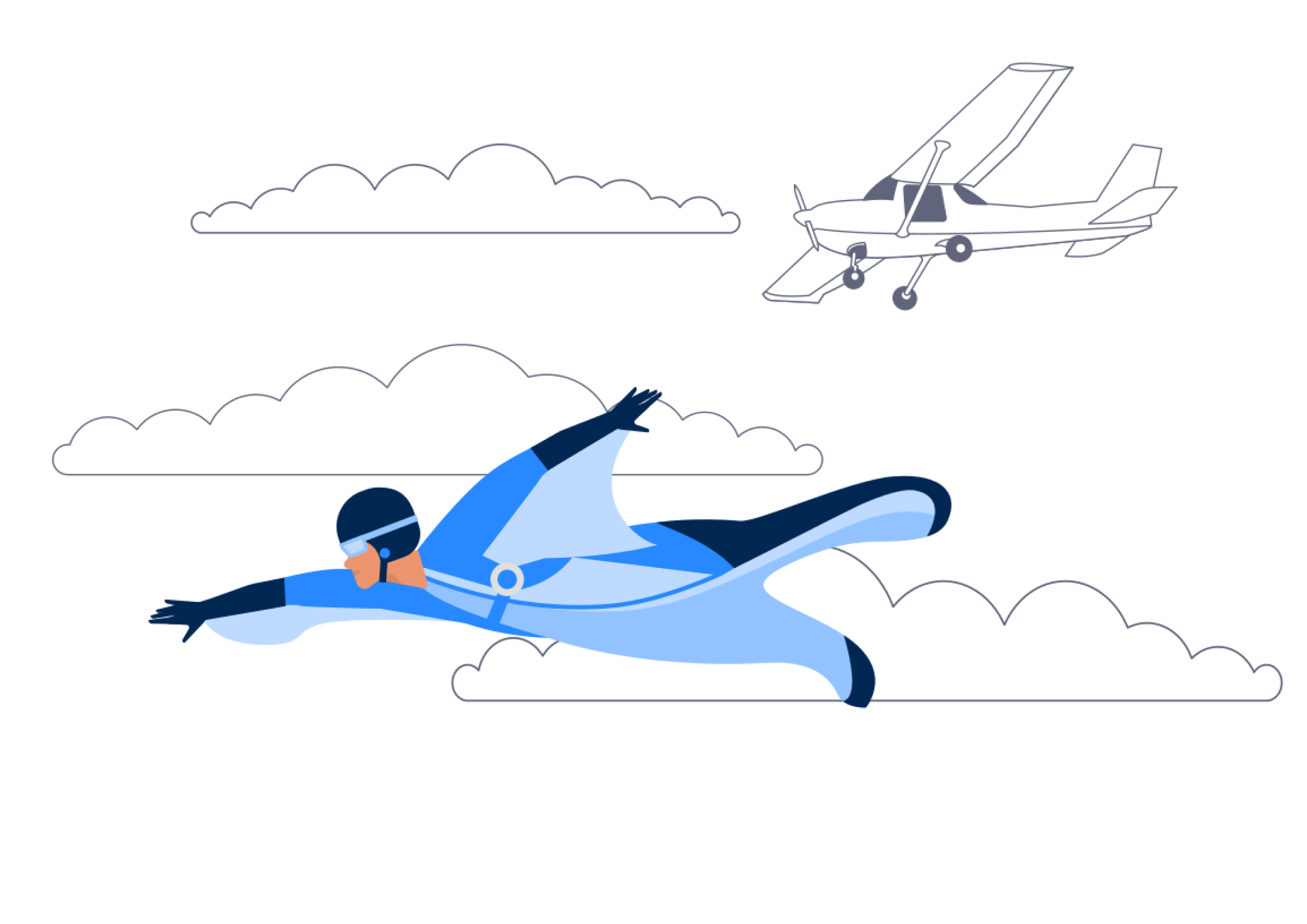 Skydiving